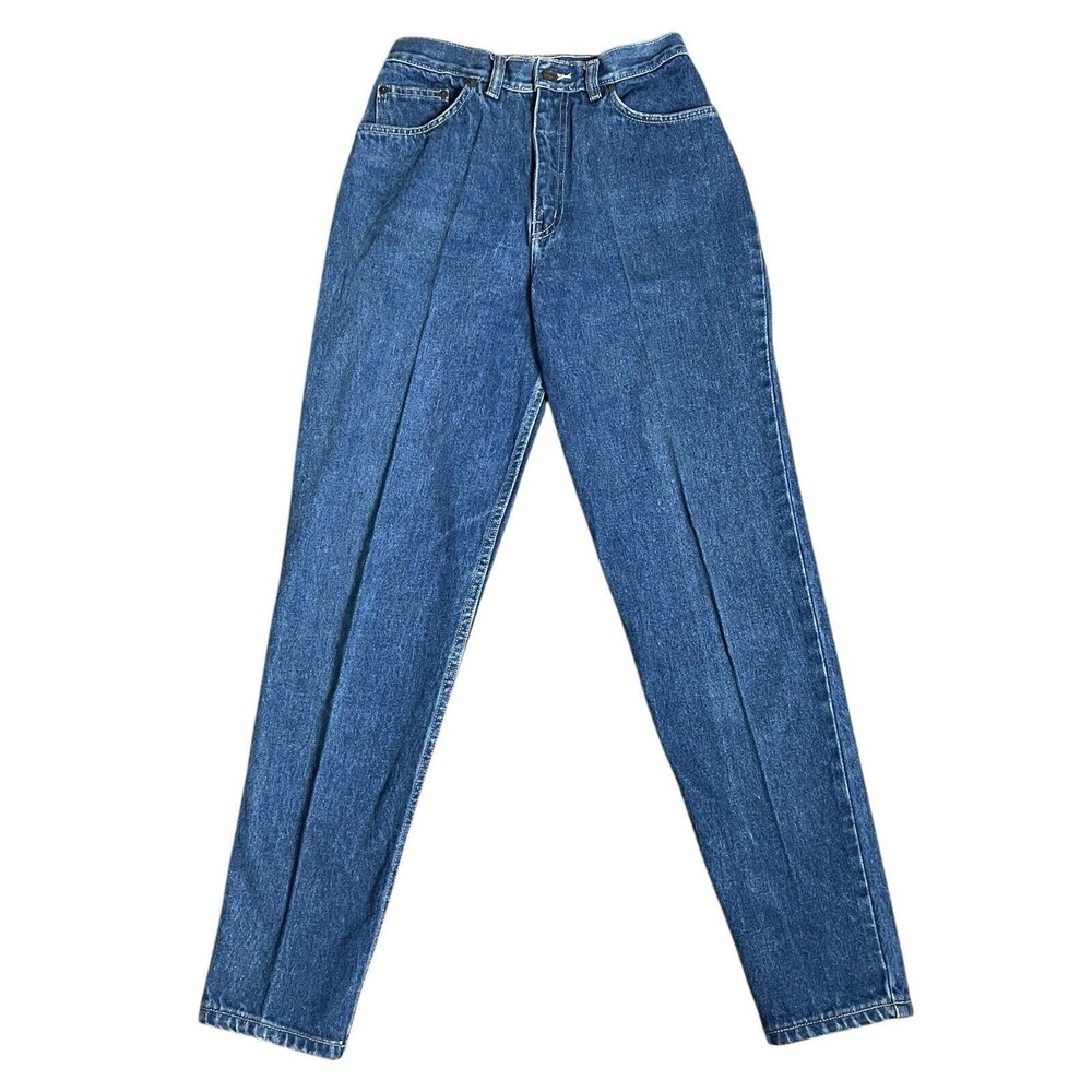 VTG 1986 Womens Coca-Cola Blue Denim Jeans Size 10 26X29